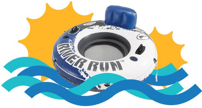 Our newest rental offering: river tubes!