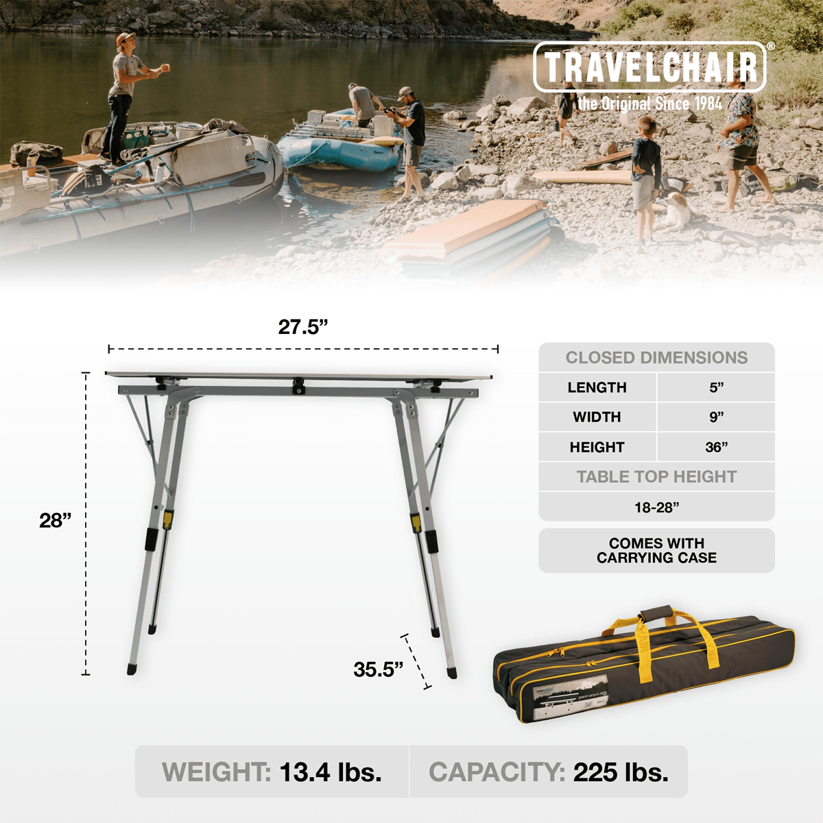Grand Canyon Table alternate view