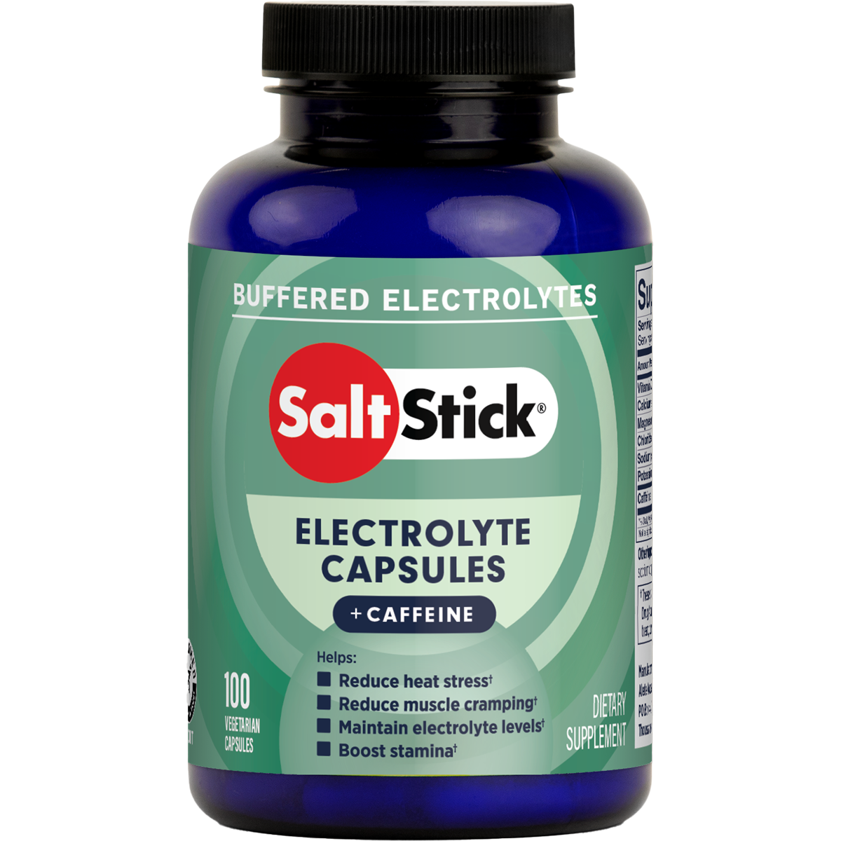 SaltStick Caps + Caffeine (100 Count) alternate view