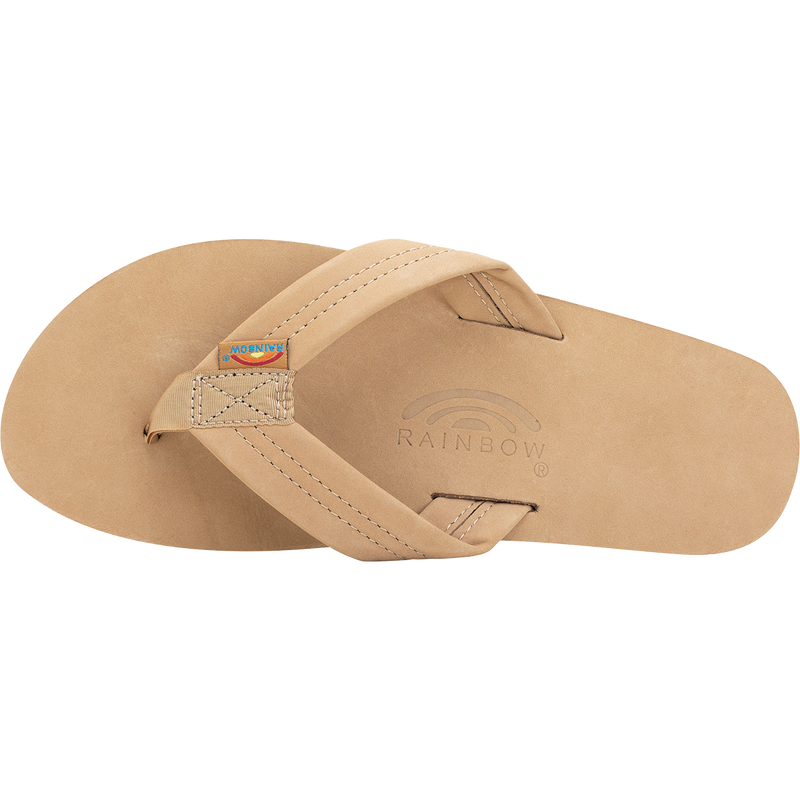 Men's Premium Leather Wide Strap, Rainbow Sandals Men's Premium Leather Wide Strap Sierra Brown top
