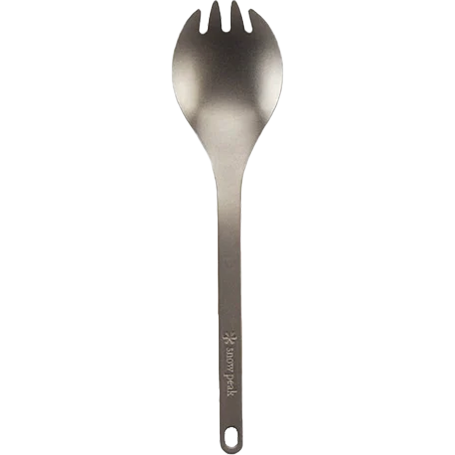 Titanium Spork alternate view