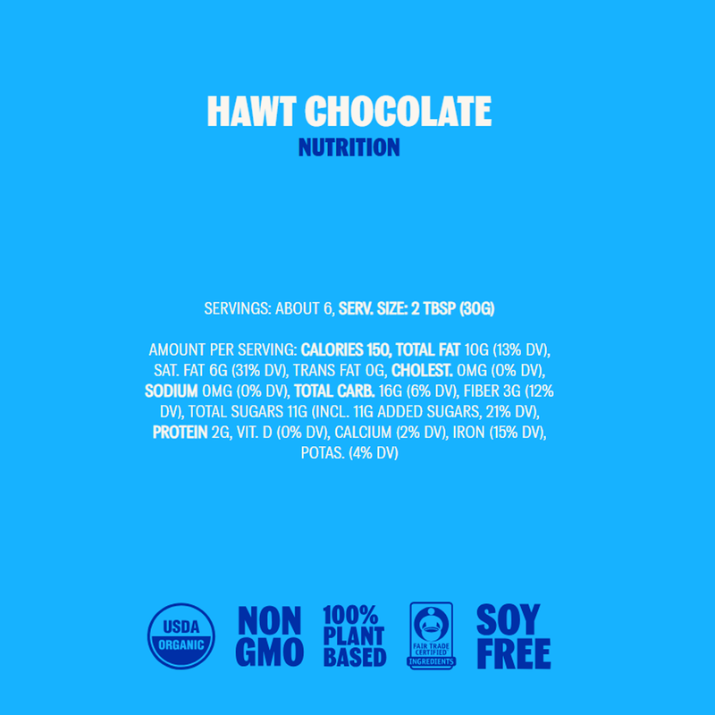 Hawt Drinking Chocolate, TCHO Hawt Drinking Chocolate nutrition facts