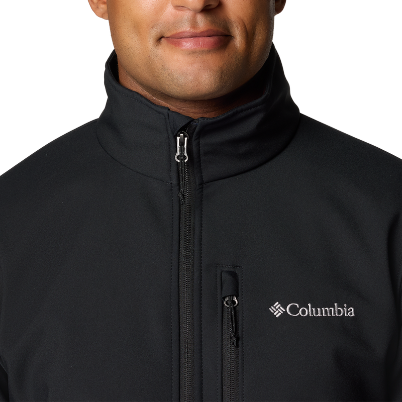 Men’s Ascender Softshell Jacket, Columbia Men’s Ascender Softshell Jacket collar
