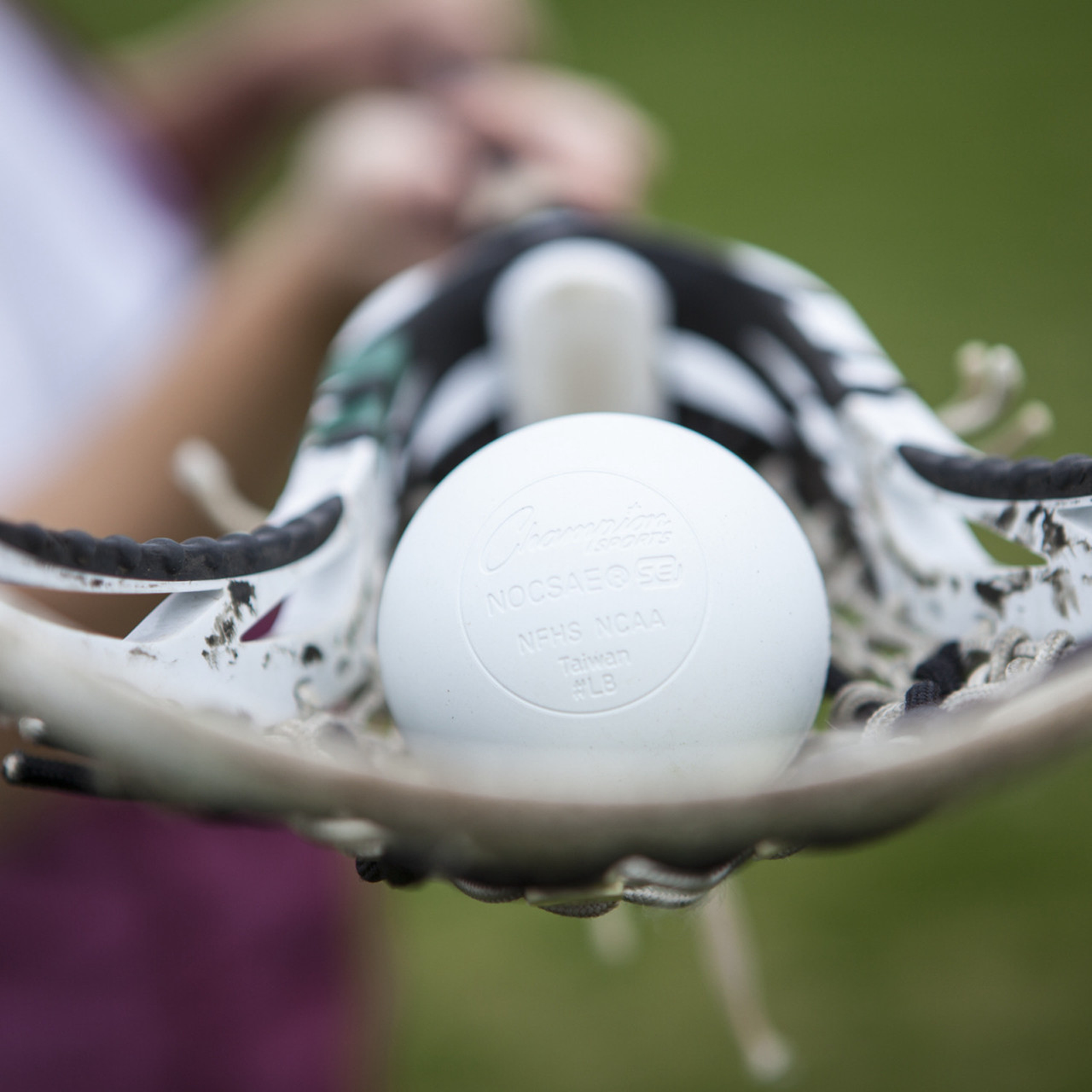 NOCSAE Lacrosse Ball alternate view