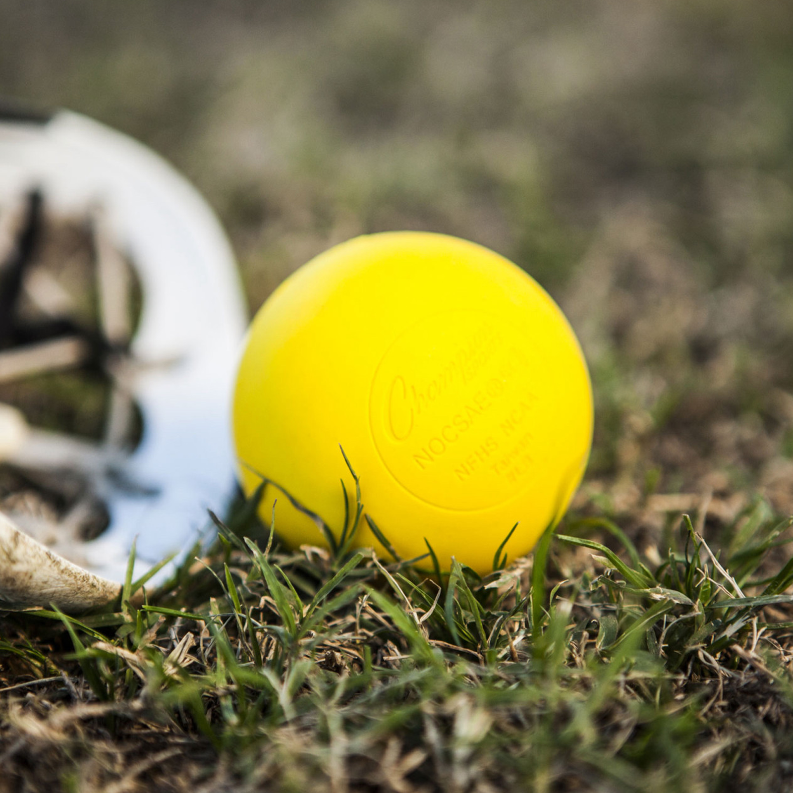 NOCSAE Lacrosse Ball alternate view