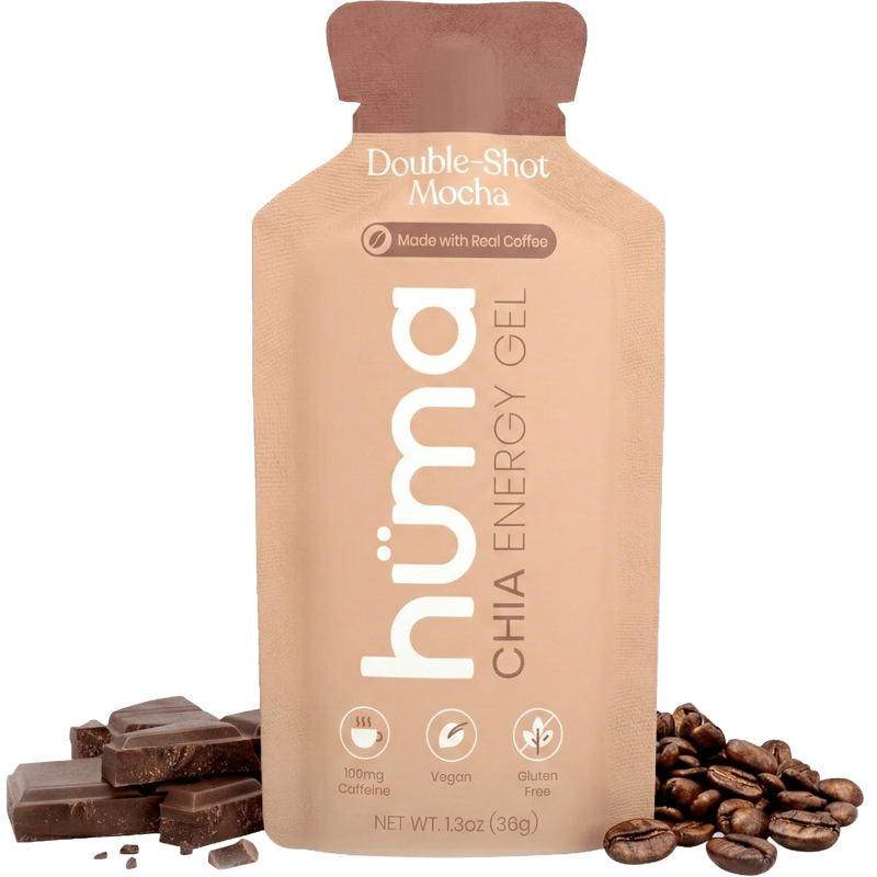 Huma Chia Energy Gel in Double Shot Mocha Single Packet