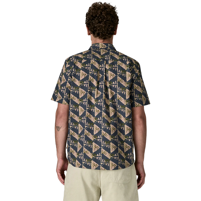 Men's Go To Short Sleeve, Patagonia Men's Go To Short Sleeve Back