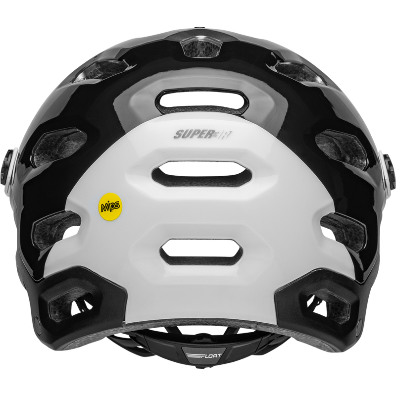 Super 3R MIPS, Bell Sports Super 3R back of helmet with out chin guard