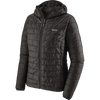 Patagonia Women's Nano Puff Hoody in Black