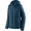 Patagonia Women's Nano Puff Hoody in Lagom Blue