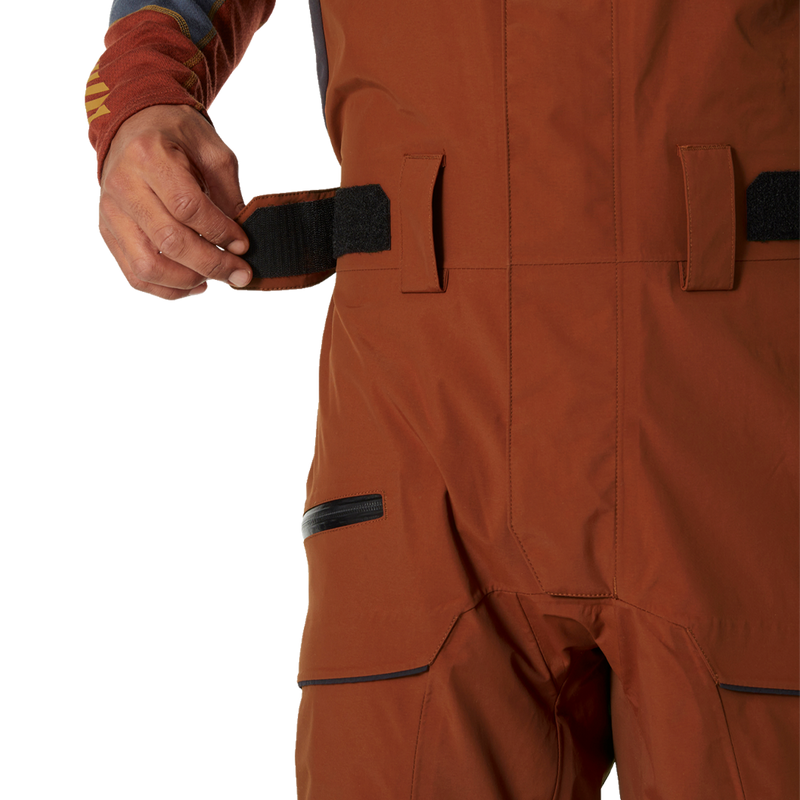 Men's Sogn Bib Shell Pant, Helly Hansen Men's Sogn Bib Shell Pant  adjustable waist