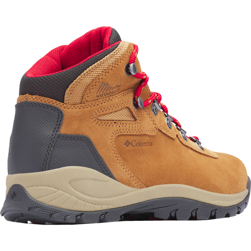 Women's Newton Ridge Plus Waterproof Amped, Columbia Women's Newton Ridge Plus Waterproof Amped 3/4 heel