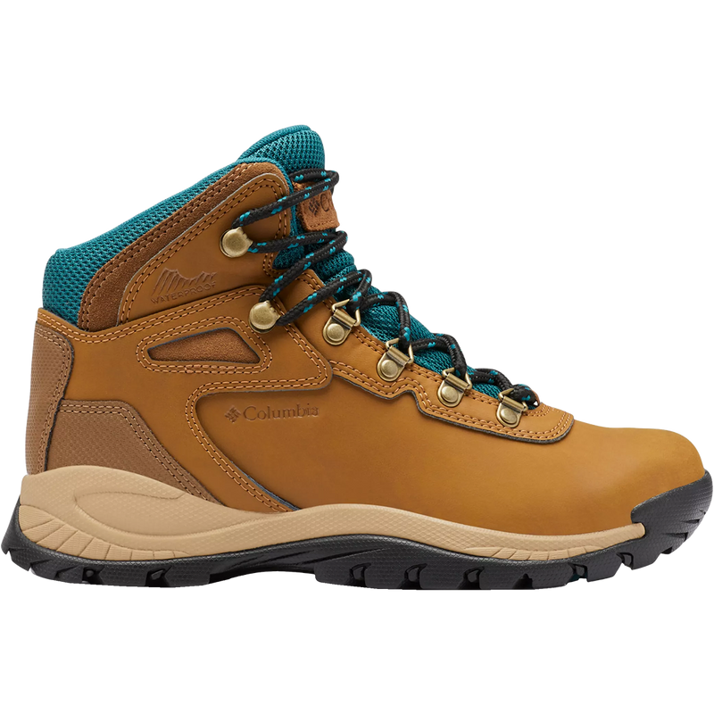 Women's Newton Ridge Plus Waterproof Amped, Columbia Women's Newton Ridge Plus Waterproof Amped in Elk/River Blue