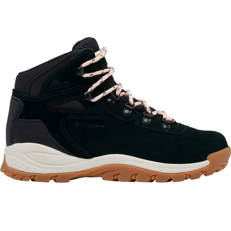 Women's Newton Ridge Plus Waterproof Amped, Columbia Women's Newton Ridge Plus Waterproof Amped in Black/New Moon