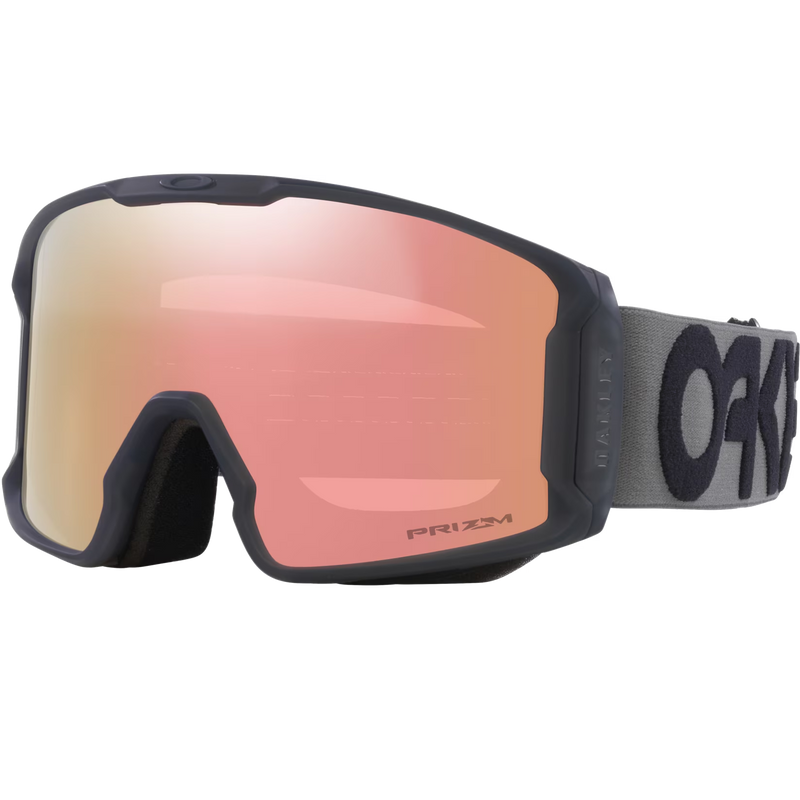 Oakley Line Miner L in Matte B1B Forged Iron + Prizm Rose Gold