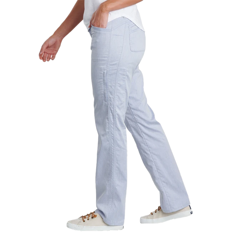 Women's Cabo Pant Short, Kuhl Women's Cabo Pant - Short in Blue Iris left