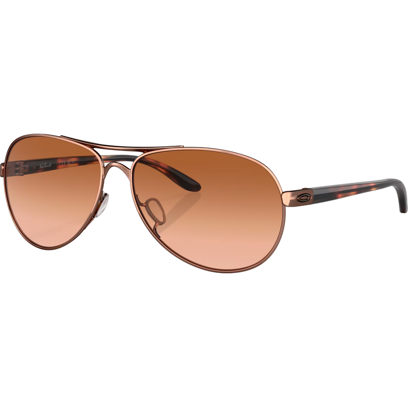 Feedback - Rose Gold/Vr50 Brown Gradient, Oakley Feedback - Rose Gold/Vr50 Brown Gradient front left