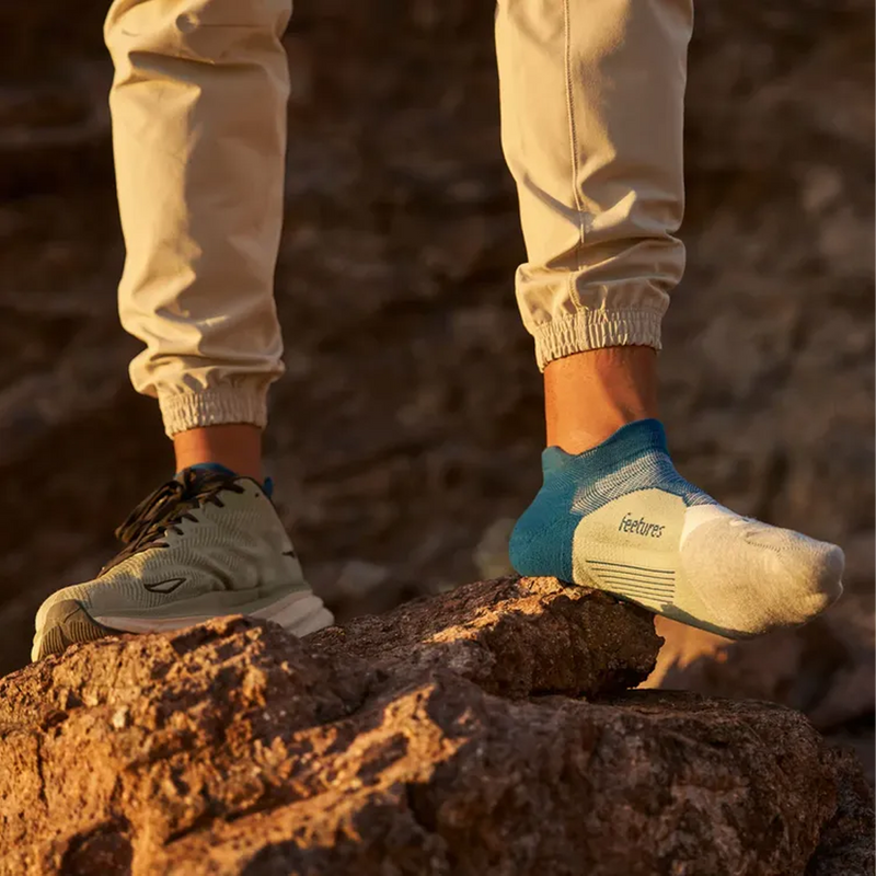 Elite Ultra Light No Show, Feetures Elite Ultra Light No Show on runner