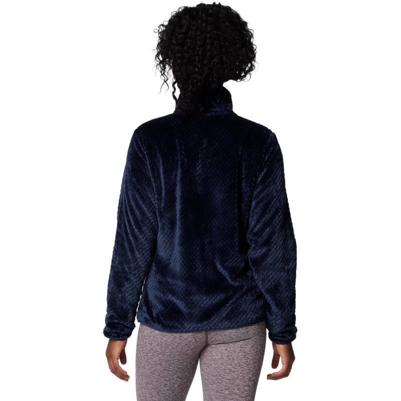 Women's Fire Side II Sherpa Full Zip, Columbia Women's Fire Side II Sherpa Full Zip in 464-Collegiate Navy back