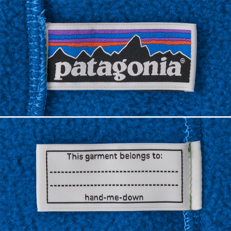 Youth Lightweight Synchilla Snap-T Pullover, Patagonia Youth Lightweight Synchilla Snap-T Fleece Pullover label tag