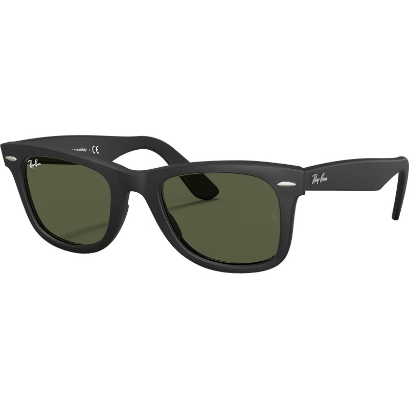 Original Wayfarer - Matte Black/G-15 Green, Ray Ban Original Wayfarer - Matte Black/G-15 Green front left