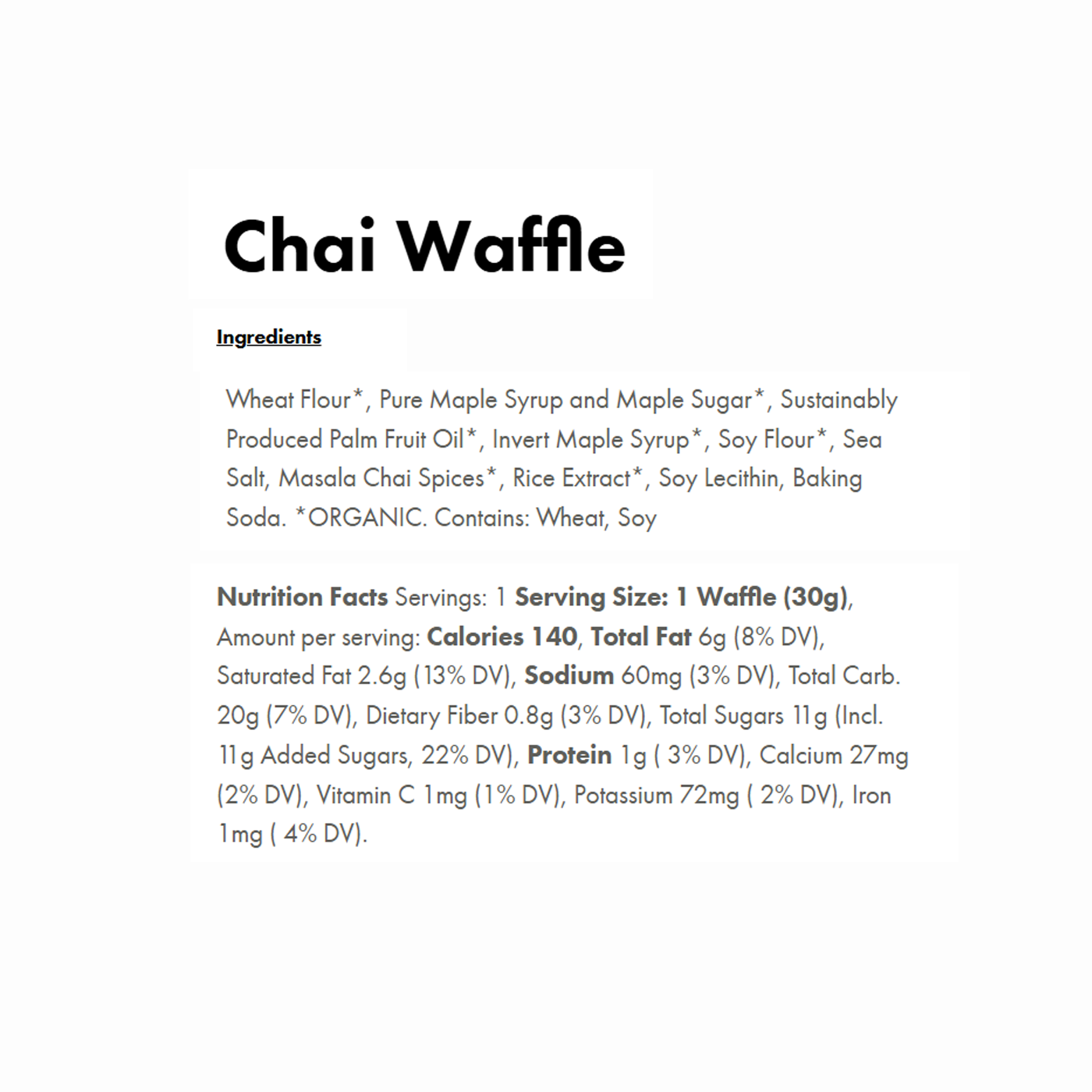 Maple Waffle alternate view