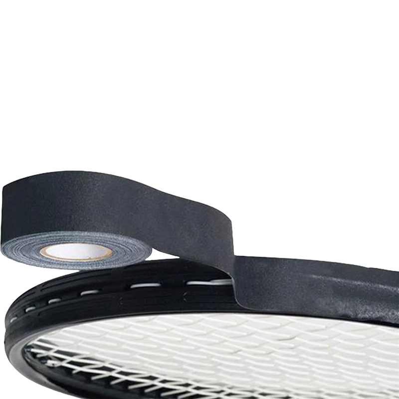 Guard Logo Head Tape - 1 in, Gamma Sports Guard Logo Head Tape - 1 in on Racket