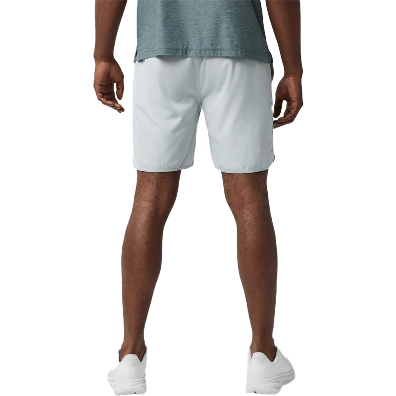 Men's Banks Short, Vuori Men's Banks Short in Sky Grey Linen Texture back