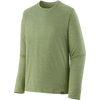 Patagonia Men's Long-Sleeved Capilene Cool Daily Shirt in Salvia Green/Dark Salvia Green X-Dye