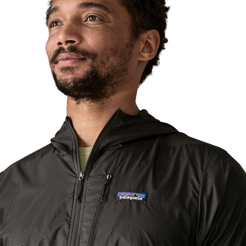 Men's Houdini Jacket, Patagonia Men's Houdini Jacket in BOB-Black w/Black front branding