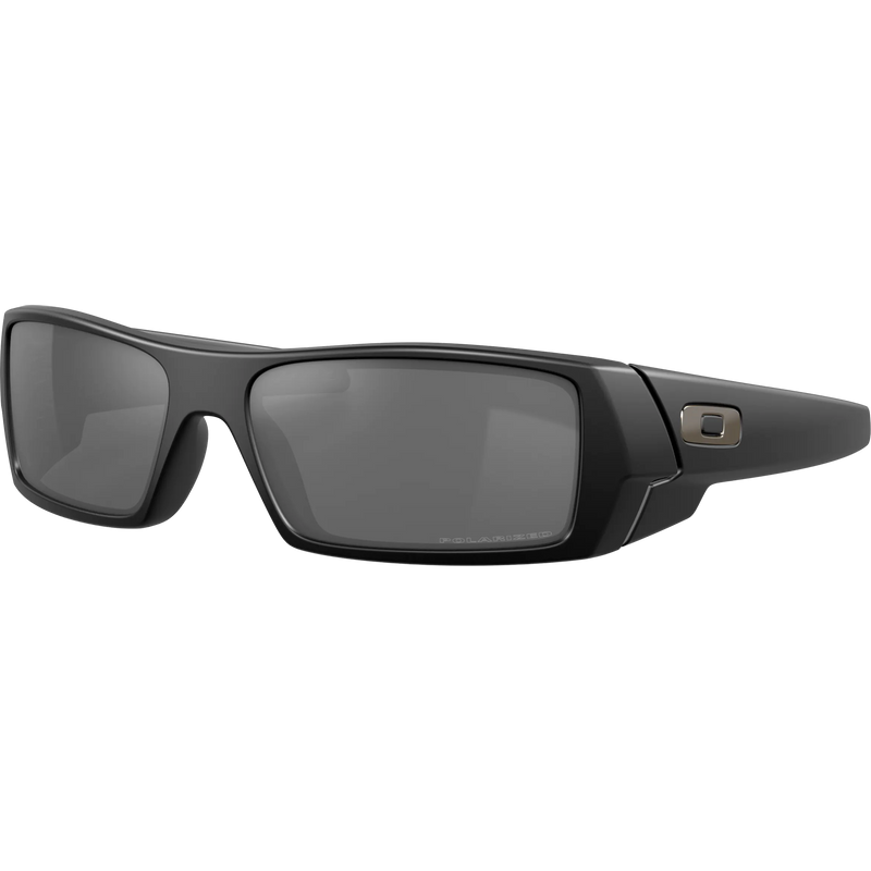 GasCan - Matte Black/Black Iridium Polarized, Oakley GasCan - Matte Black/Black Iridium Polarized front left