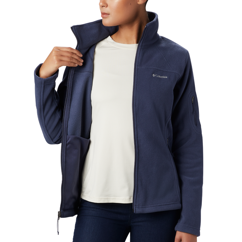 Women's Fast Trek II Jacket, Columbia Women's Fast Trek II Jacket unzipped