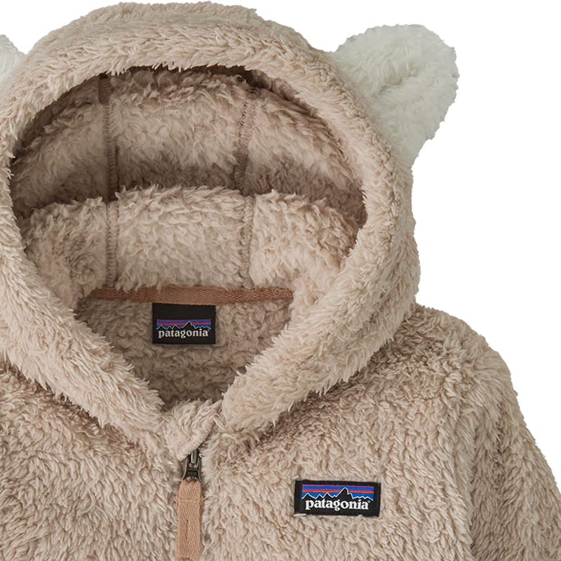 Youth Baby Furry Friends Fleece Hoody, Patagonia Youth Baby Furry Friends Fleece Hoody logo