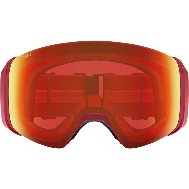4D Mag + Bonus Lens, Smith Sport Optics 4D Mag in Crimson + CP Everyday Red Mirror front