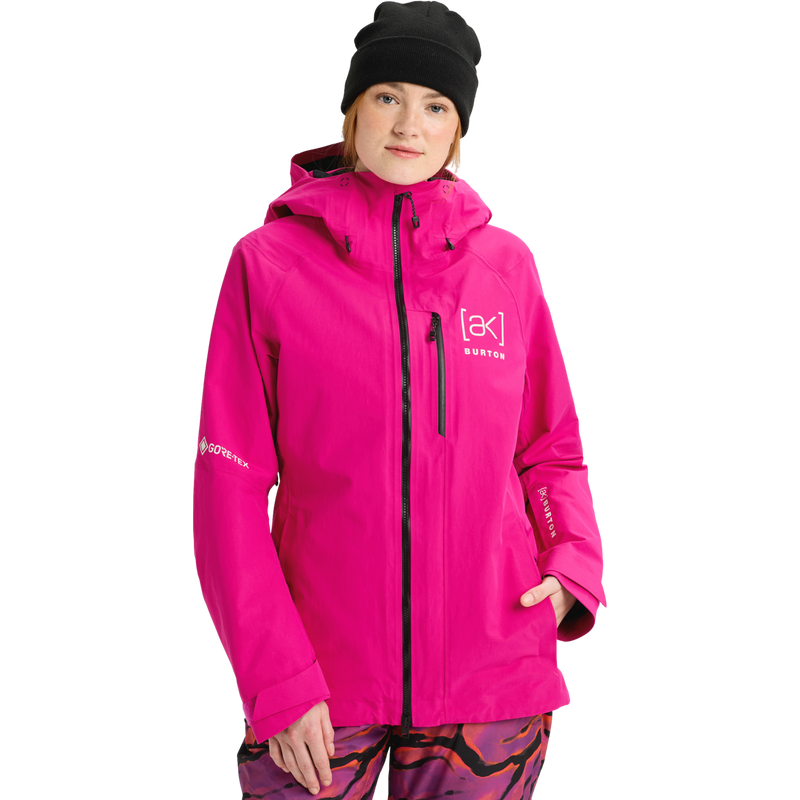 Women's AK Gore-Tex Upshift Jacket, Burton Women's AK Gore-Tex Upshift Jacket in 69P-Very Berry front