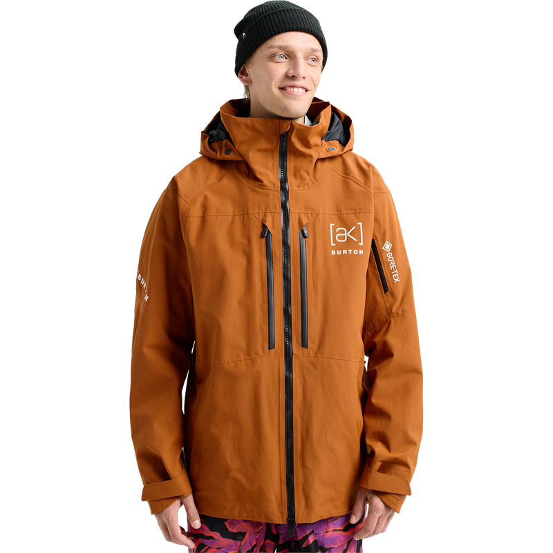 Men's AK Gore-Tex Swash Jacket, Burton Men's AK Gore-Tex Swash Jacket in EZA-Chestnut Brown front