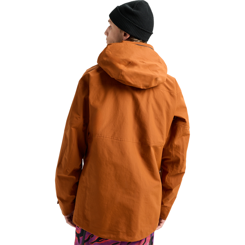 Men's AK Gore-Tex Swash Jacket, Burton Men's AK Gore-Tex Swash Jacket in EZA-Chestnut Brown back
