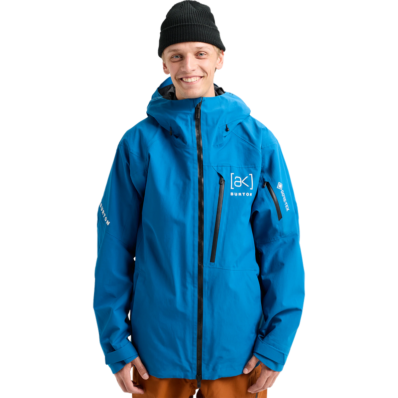 Men's AK Gore-Tex 2L Cyclic Jacket, Burton Men's AK Gore-Tex Cyclic Jacket in EVV-Blue Teal front