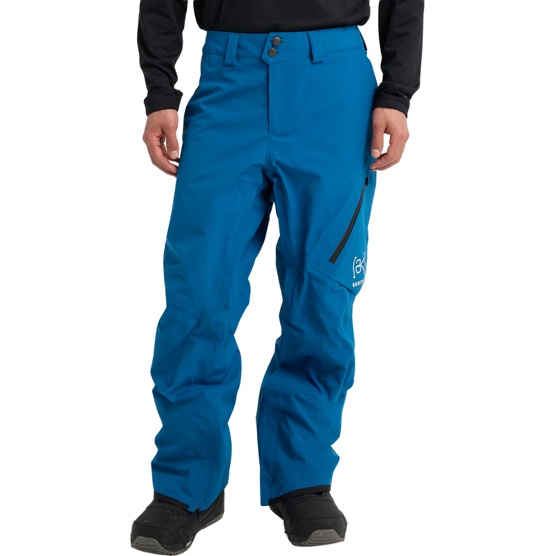 Men's AK Gore-Tex 2L Cyclic Pant, Burton Men's AK Gore-Tex 2L Cyclic Pant in EVV-Blue Teal front