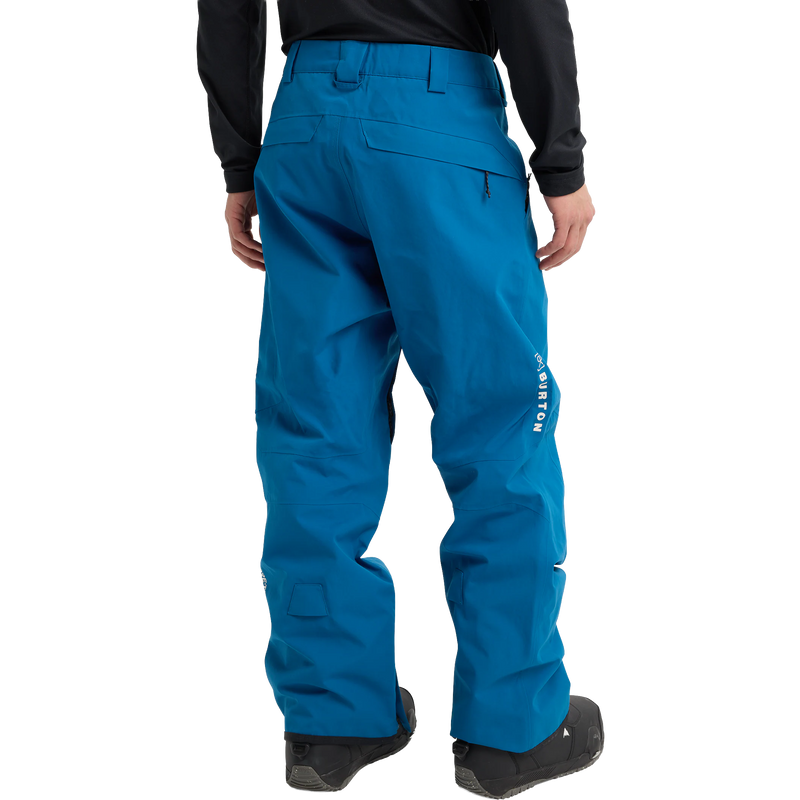 Men's AK Gore-Tex 2L Cyclic Pant, Burton Men's AK Gore-Tex 2L Cyclic Pant in EVV-Blue Teal back