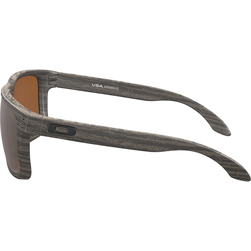 Holbrook XL - Woodgrain/Prizm Tungsten Polarized, Oakley Holbrook XL Side