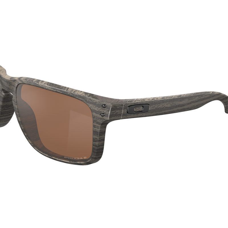 Holbrook XL - Woodgrain/Prizm Tungsten Polarized, Oakley Holbrook XL Emblem
