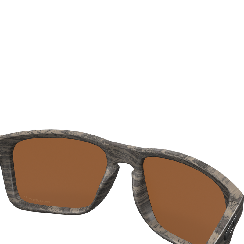 Holbrook XL - Woodgrain/Prizm Tungsten Polarized, Oakley Holbrook XL Nose Bridge
