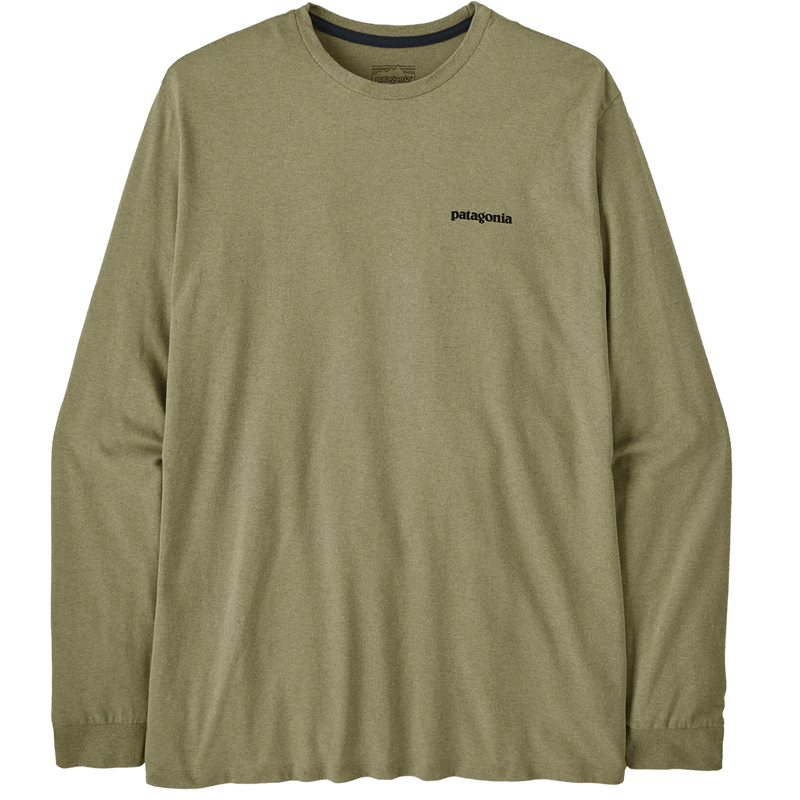 Men's Long Sleeve P-6 Logo Responsibili-Tee, Patagonia Men's Long Sleeve P-6 Logo Responsibili-Tee front