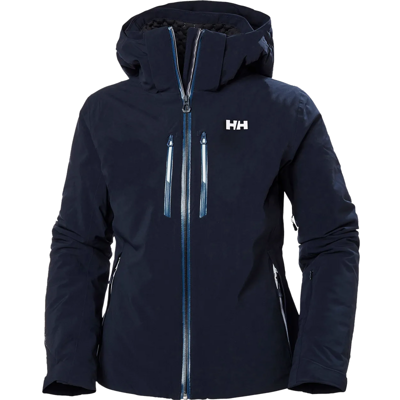 Helly Hansen Women's Alphelia Lifaloft Jacket in 599-Navy