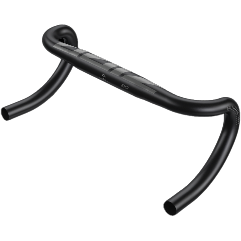 Service Course SL-80 Drop Handlebar -  Aluminum 31.8 44cm Black, Zipp Service Course SL-80 Drop Handlebar - Aluminum 31.8 44cm Black back right