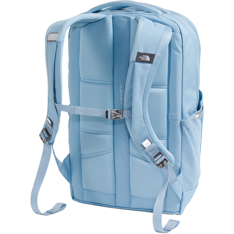 Women's Jester, The North Face Women's Jester in QEO-Steele Blue back