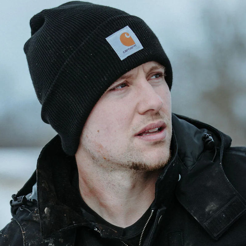 Knit Cuffed Beanie, Carhartt Knit Cuffed Beanie on man