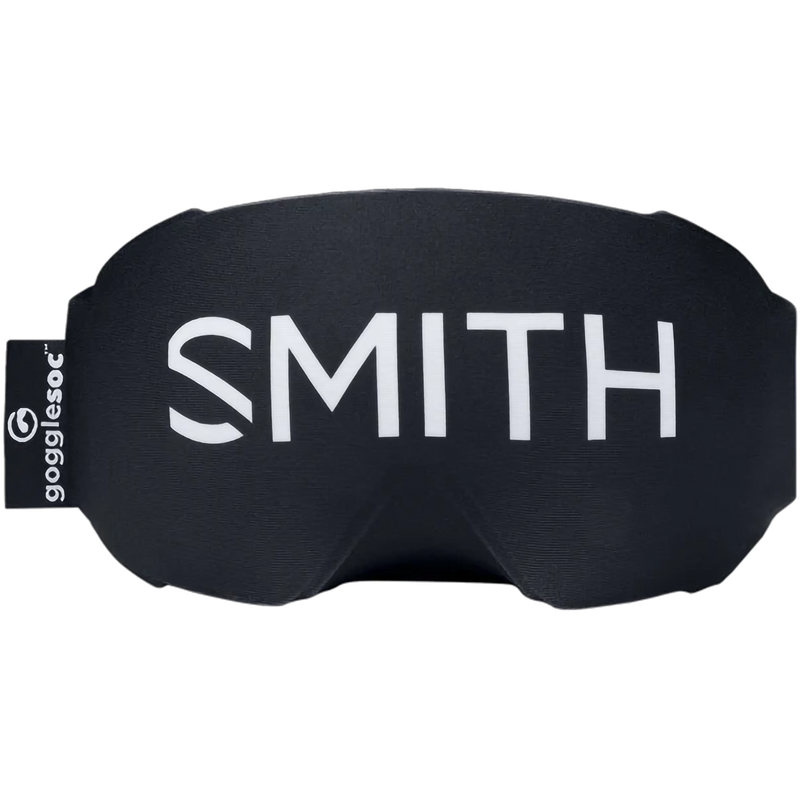 Smith I/O MAG XL in Black + CP Everyday Red Mirror cover