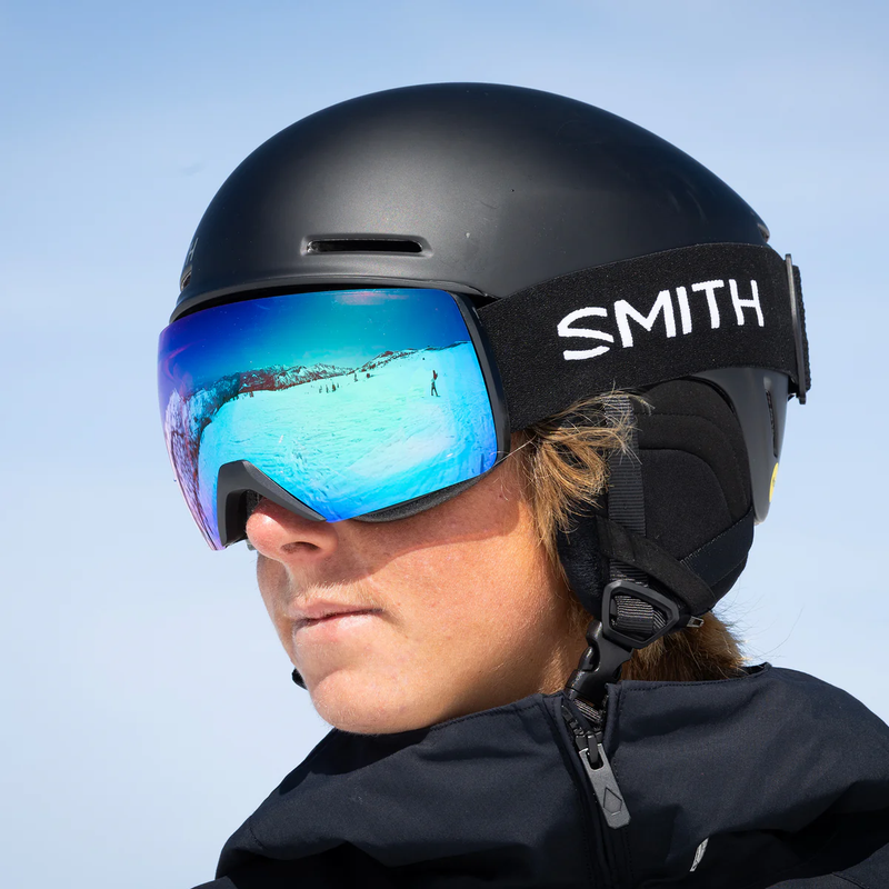 I/O MAG XL + Bonus Lens, Smith Sport Optics I/O MAG XL on rider